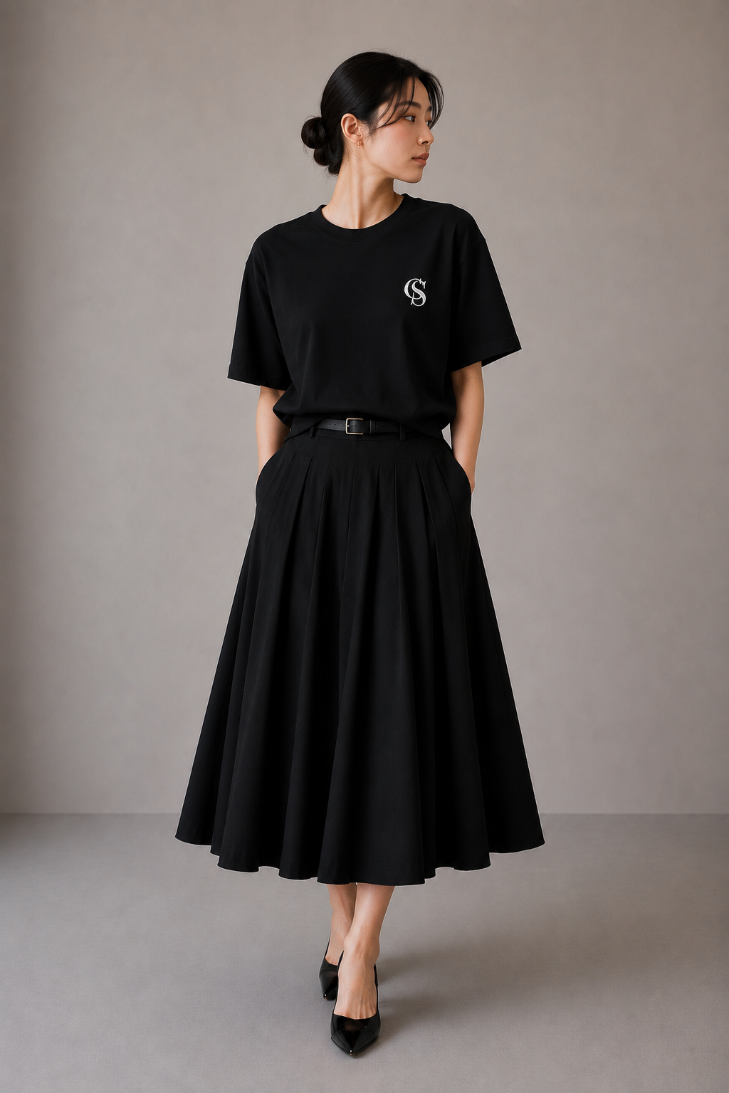 Axis Logo Tee BLACK