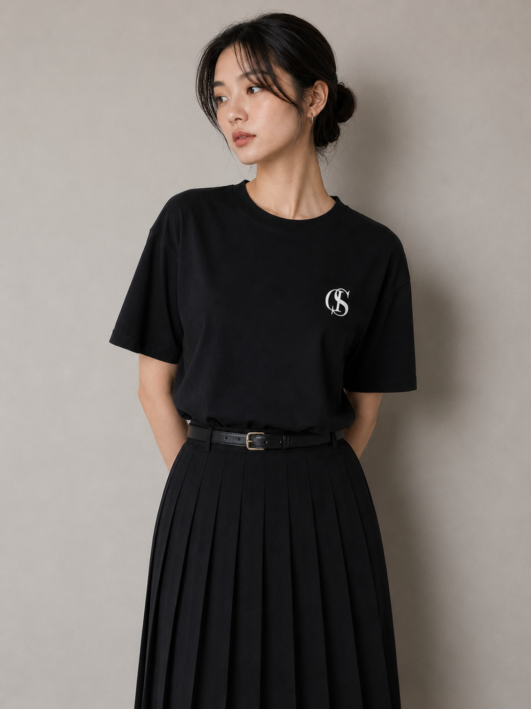 Axis Logo Tee BLACK