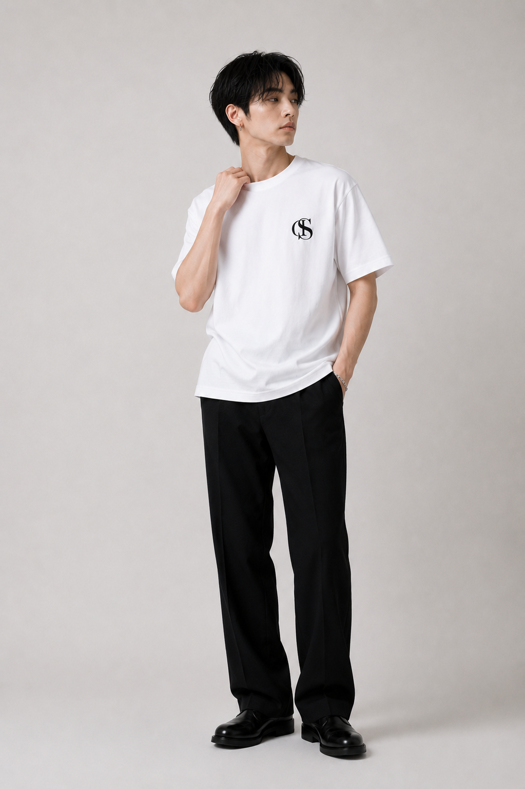 Axis Logo Tee WHITE