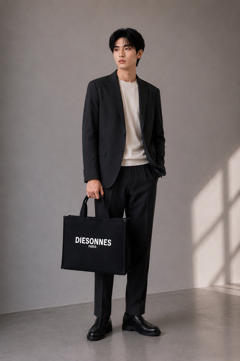 Black Signature Tote