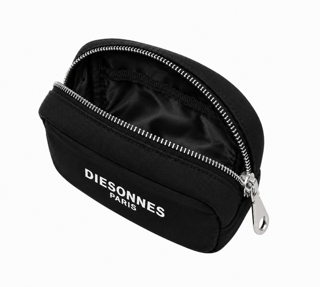 Dual Accent Pouch  SILVER