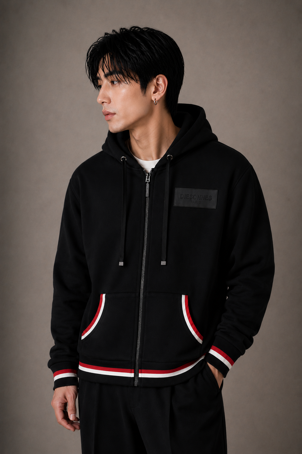 Classic Zip-up Hoodie  [UNISEX]