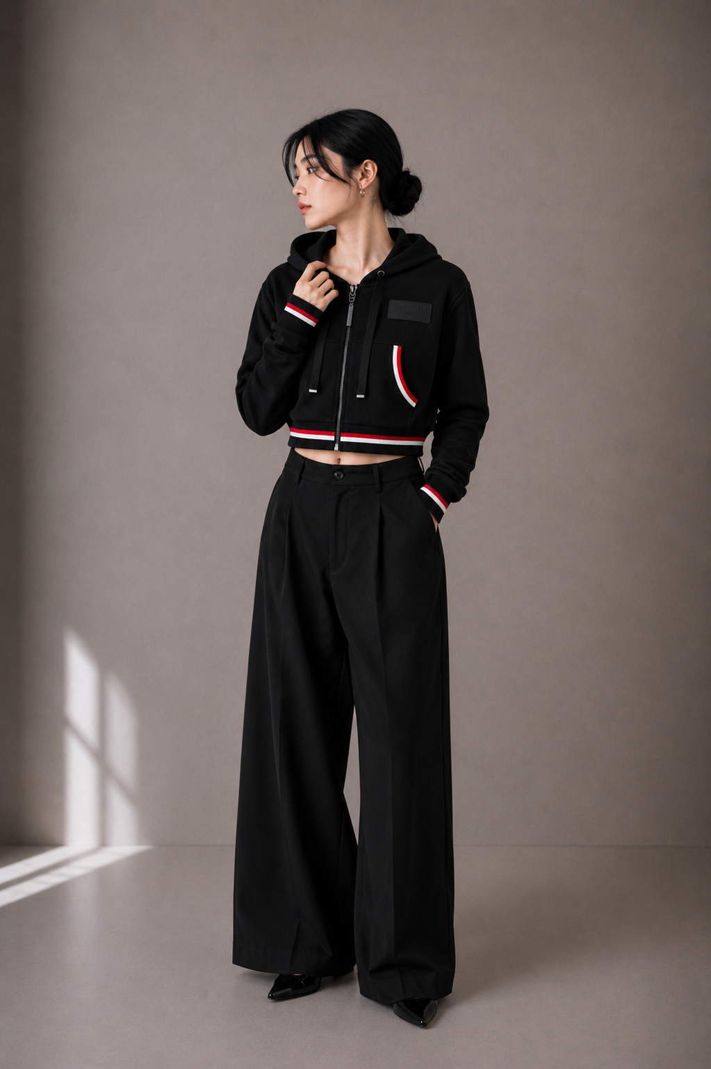 Classic Zip-up Hoodie [LADIES]