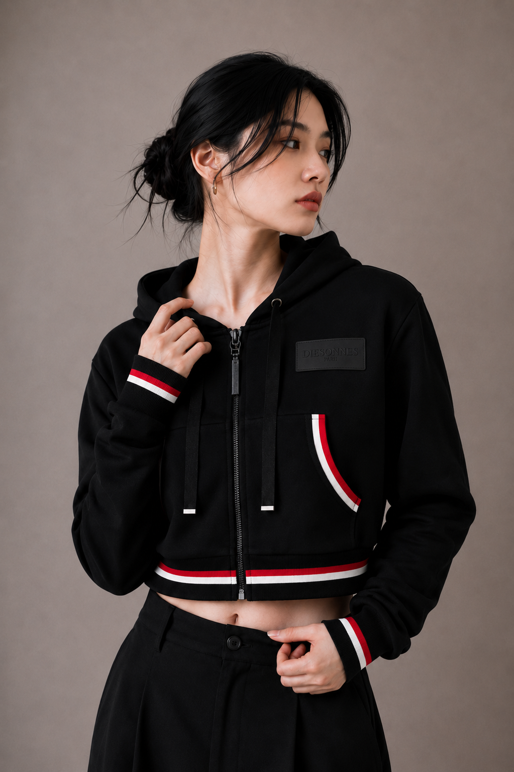 Classic Zip-up Hoodie [LADIES]