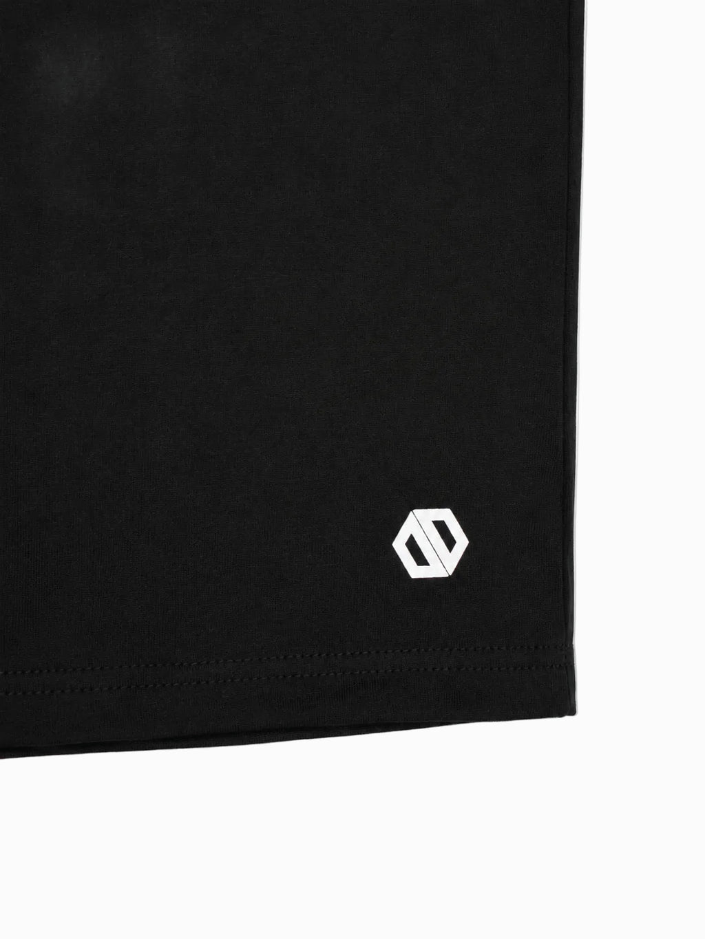 Contour Zip Tee BLACK [UNISEX]