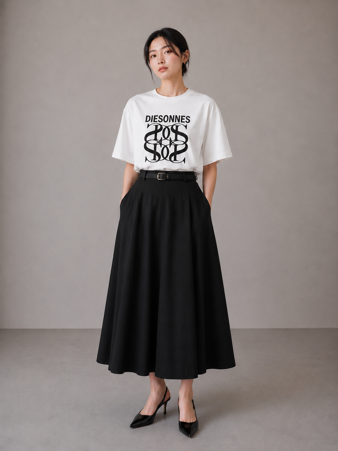 Crest Tee WHITE