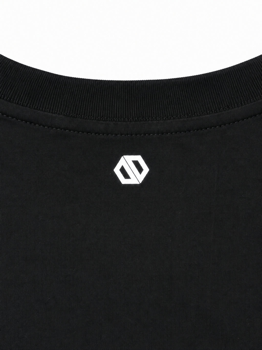 Parallel Zip Tee BLACK [LADIES]
