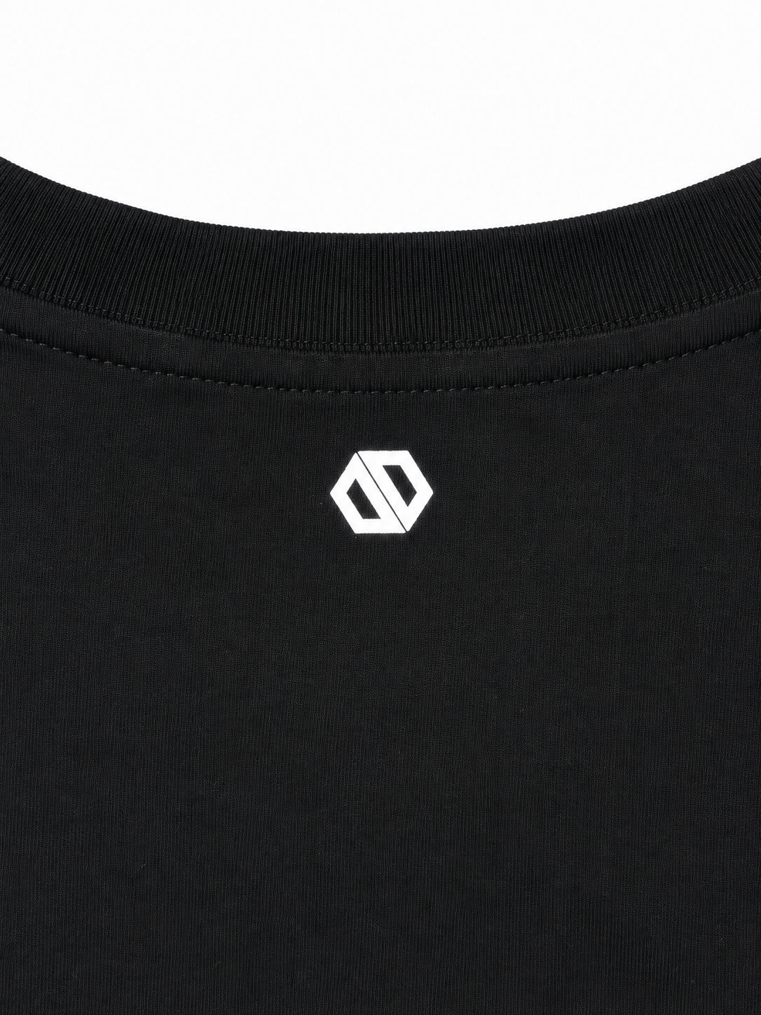 Parallel Zip Tee BLACK [LADIES]