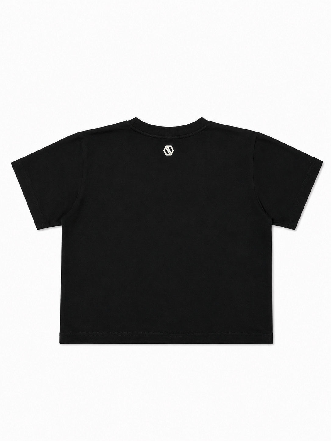 Parallel Zip Tee BLACK [LADIES]