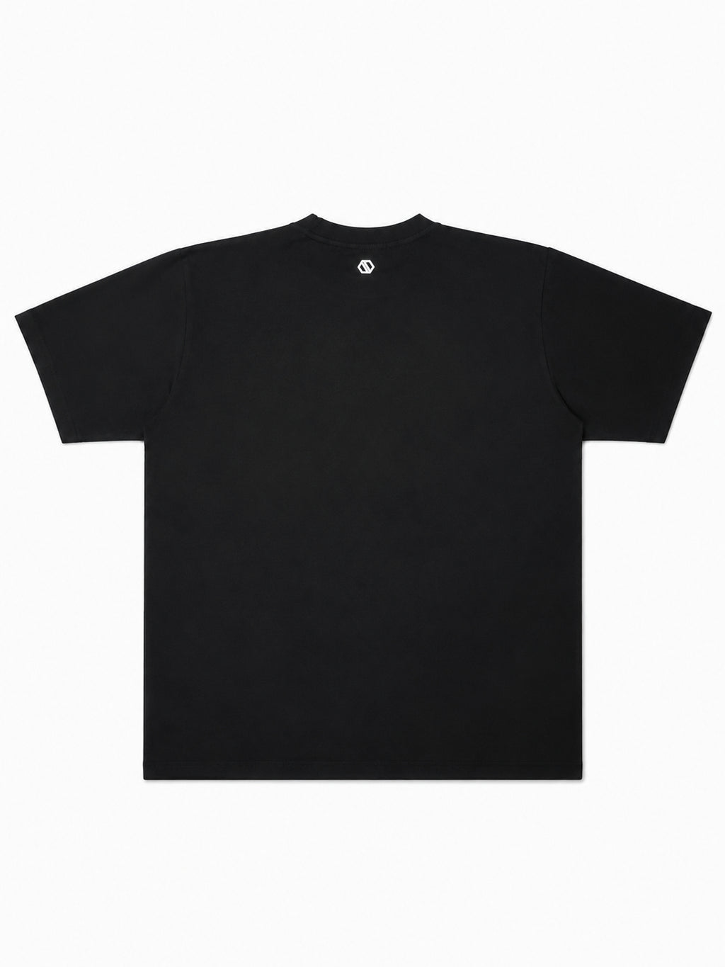 Parallel Zip Tee BLACK [UNISEX]