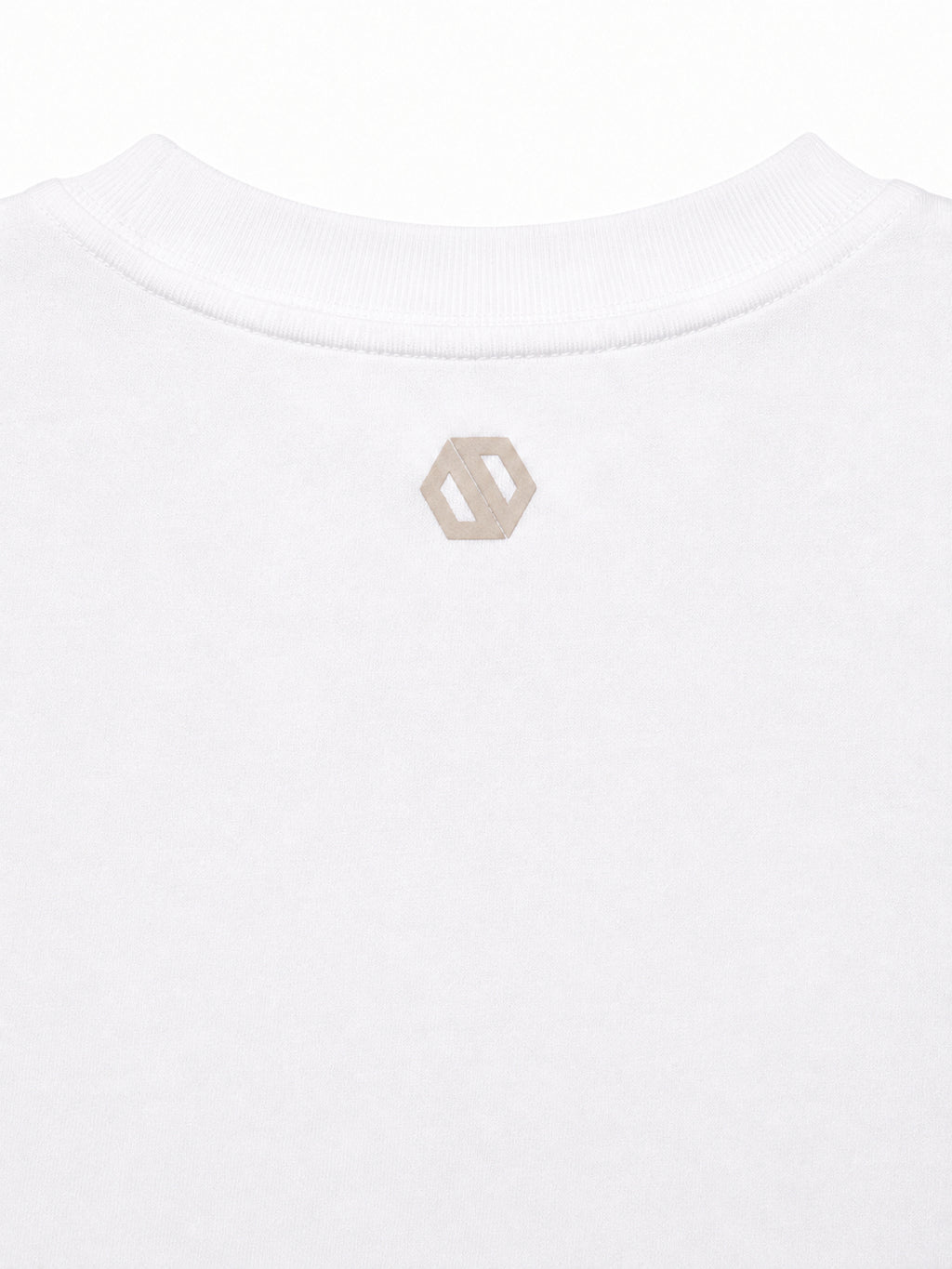 Parallel Zip Tee WHITE [LADIES]