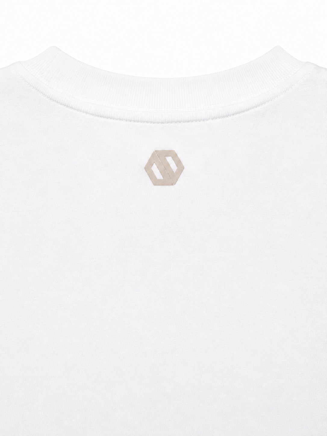 Parallel Zip Tee WHITE [LADIES]