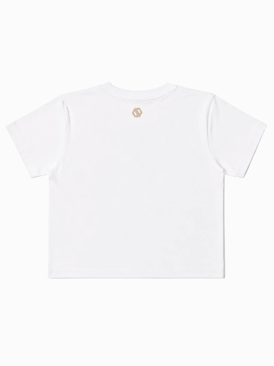 Parallel Zip Tee WHITE [LADIES]