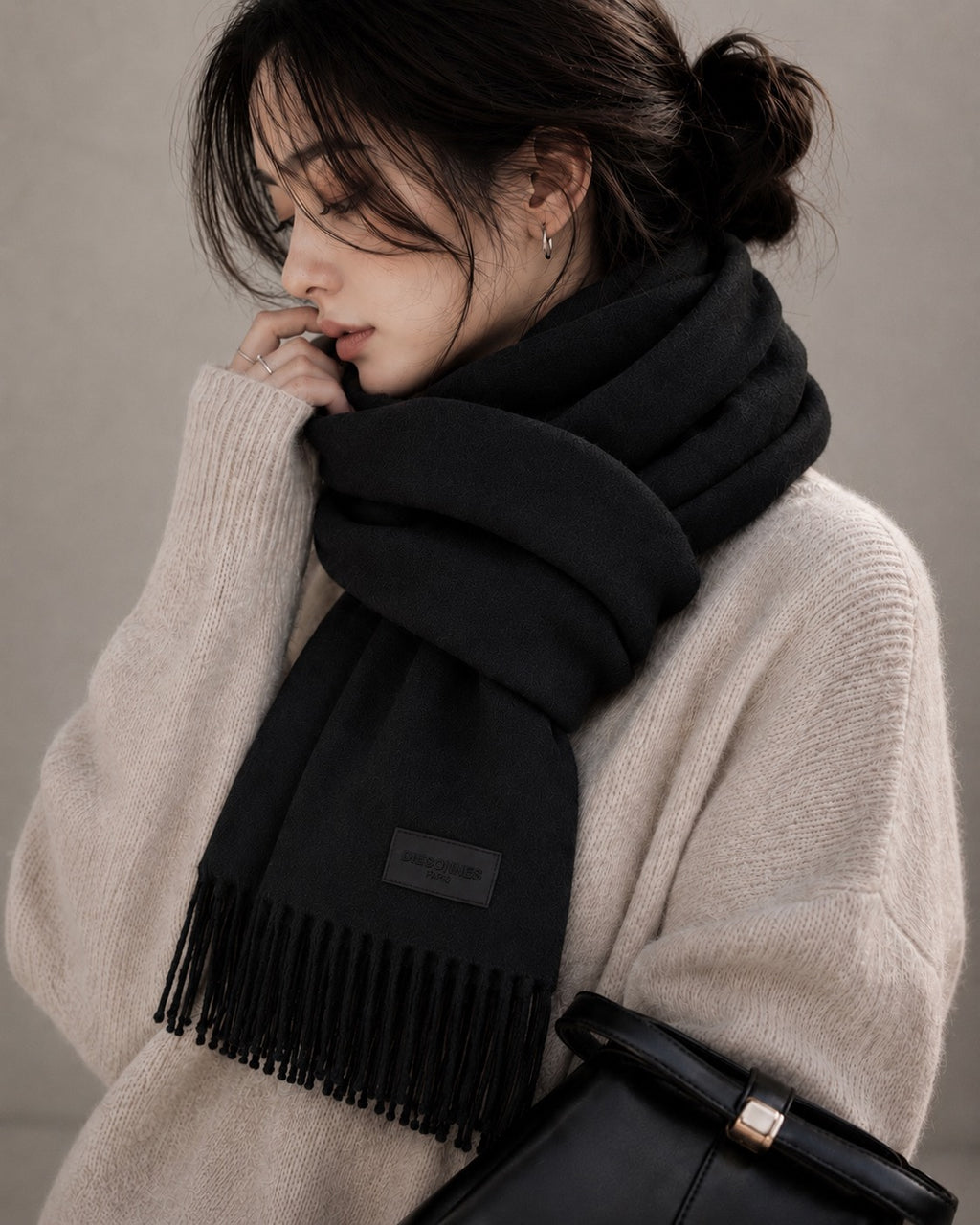 Premium Stole BLACK
