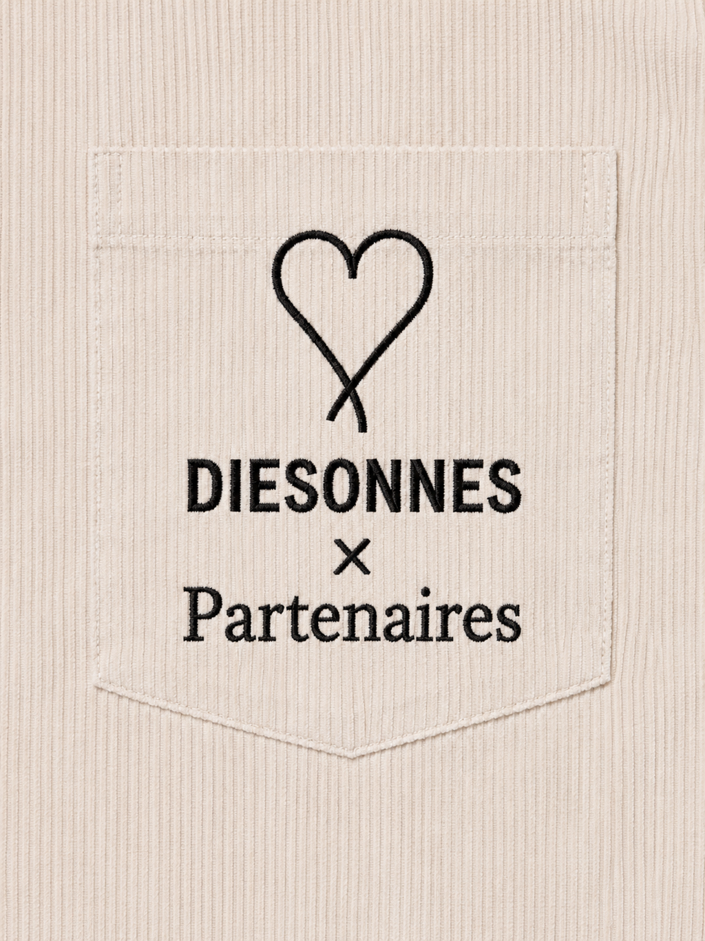 DIESONNES × Partenaires STRIPE（IVORY）