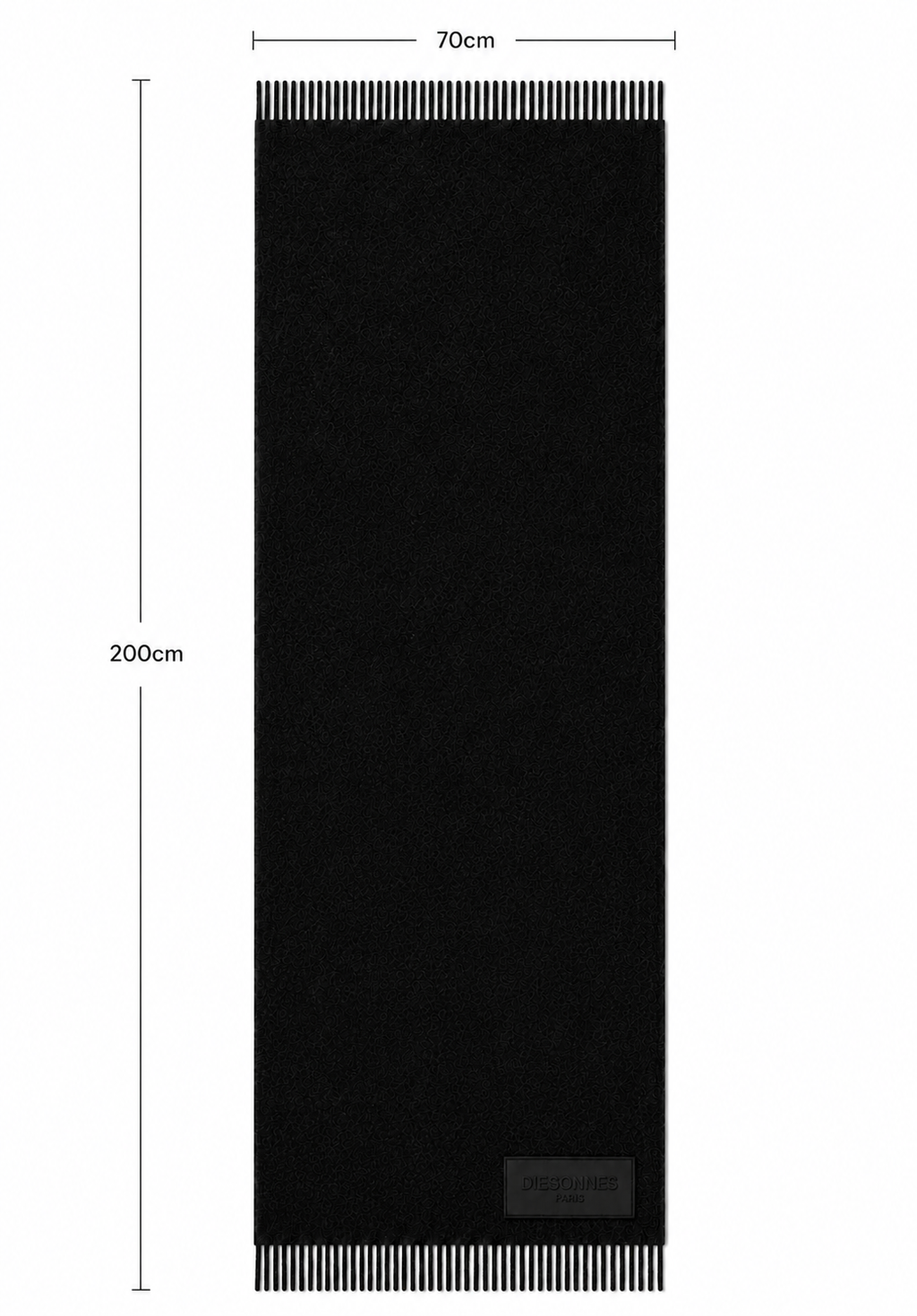 Premium Stole BLACK