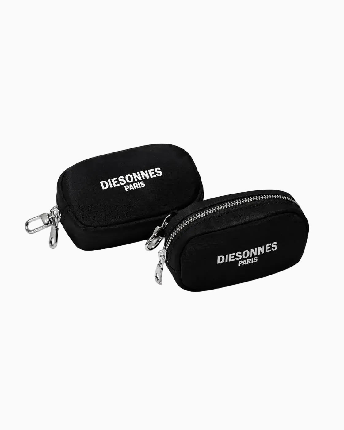 Dual Accent Pouch  SILVER