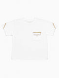 Contour Zip Tee WHITE [WOMEN'S]